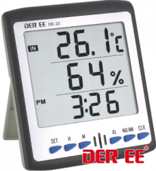 λʽضӋThermo - Hygrometer with Alarm Clock