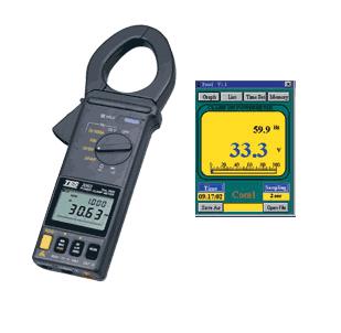 λ^ʽlcRS-232ҕPower AC/DC Clamp Meter