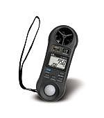 4 in 1, Anemometer + Humidity meter + Light meter + Thermometer