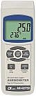 ANEMOMETER, + type K/J Temp., SD Card real time data recorder
